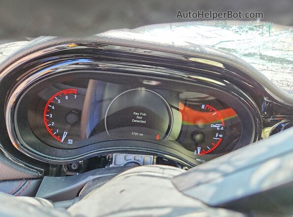 1C4SDJCT0TC256411 2026 DODGE DURANGO Gray Instrument cluster view