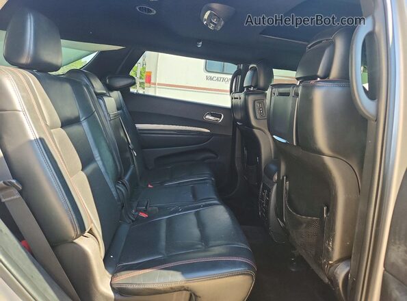 1C4SDJCT1GC484584 2016 DODGE DURANGO Silver Rear interior view