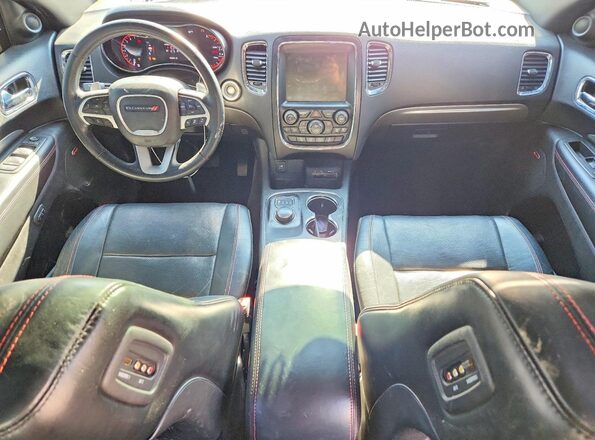 1C4SDJCT1GC484584 2016 DODGE DURANGO Silver Dashboard view