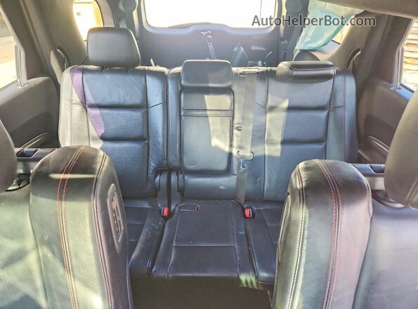 1C4SDJCT1GC484584 2016 DODGE DURANGO Silver Rear seats view