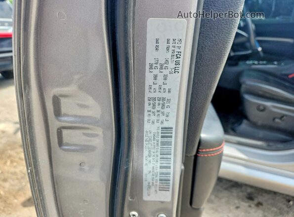 1C4SDJCT1GC484584 2016 DODGE DURANGO Silver 360 interior view