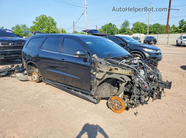 1C4SDJCT1HC907942 2017 DODGE DURANGO Black წინა მარჯვენა