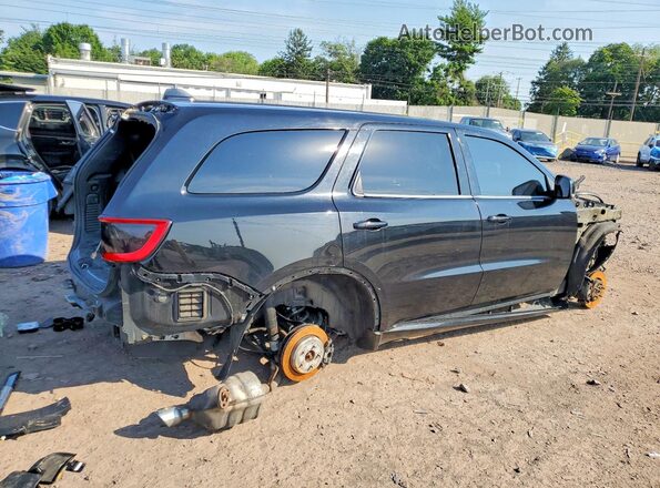 1C4SDJCT1HC907942 2017 DODGE DURANGO Black უკანა მარჯვენა