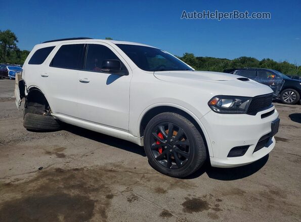 1C4SDJCT1JC185927 2018 DODGE DURANGO White Передня права чверть