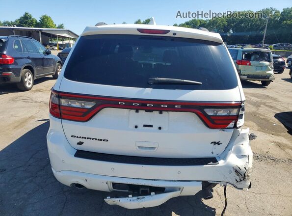 1C4SDJCT1JC185927 2018 DODGE DURANGO White Вид ззаду