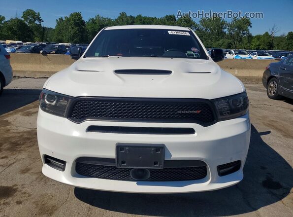 1C4SDJCT1JC185927 2018 DODGE DURANGO White Вид спереду