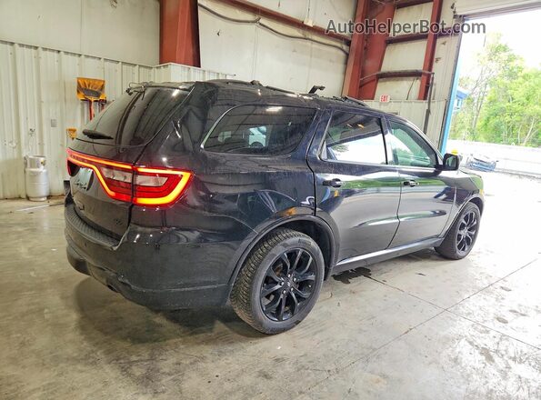 1C4SDJCT1KC573127 2019 DODGE DURANGO Black Tył prawy