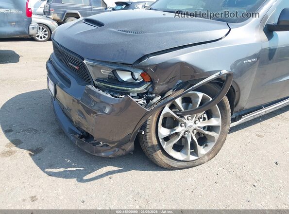 1C4SDJCT1LC248933 2020 DODGE DURANGO Black Front view