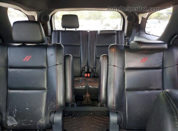 1C4SDJCT1MC598970 2021 DODGE DURANGO Red უკანა სავარძლების ხედი