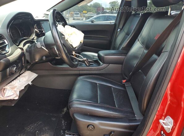 1C4SDJCT1MC598970 2021 DODGE DURANGO Red წინა სალონის ხედი