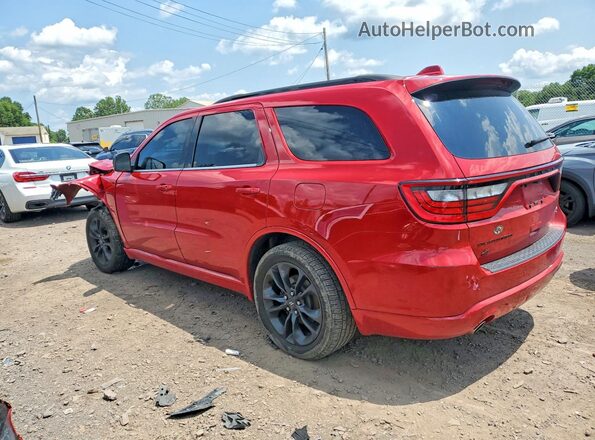 1C4SDJCT1MC598970 2021 DODGE DURANGO Red უკანა მარცხენა