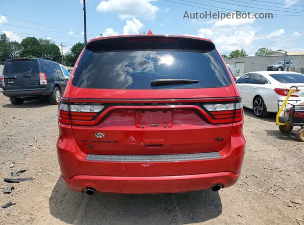 1C4SDJCT1MC598970 2021 DODGE DURANGO Red უკანა ხედი