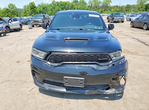 1C4SDJCT1NC193841 2022 DODGE DURANGO Black Front view