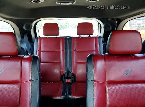 1C4SDJCT1NC193841 2022 DODGE DURANGO Black Rear seats view