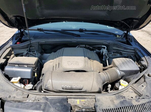 1C4SDJCT1NC193841 2022 DODGE DURANGO Black Engine compartment view