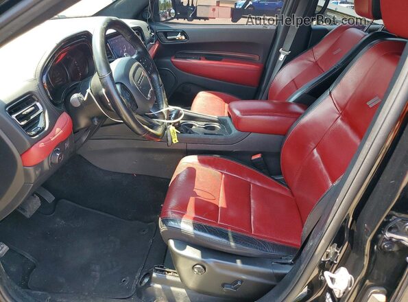 1C4SDJCT1NC193841 2022 DODGE DURANGO Black Front interior view