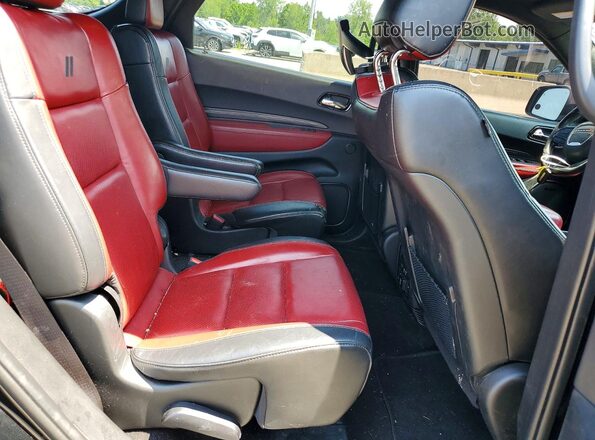 1C4SDJCT1NC193841 2022 DODGE DURANGO Black Rear interior view
