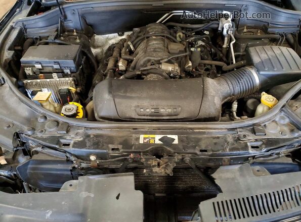 1C4SDJCT2HC746100 2017 DODGE DURANGO Черный Вид подкапотного пространства