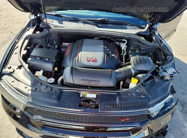 1C4SDJCT2JC146179 2018 DODGE DURANGO Black Вид підкапотного простору