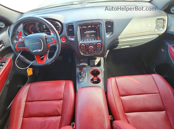 1C4SDJCT2JC146179 2018 DODGE DURANGO Black Вид панелі приладів