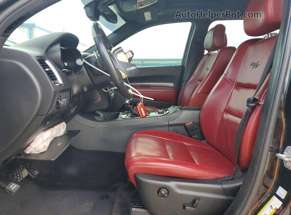 1C4SDJCT2JC279251 2018 DODGE DURANGO Black Front interior view