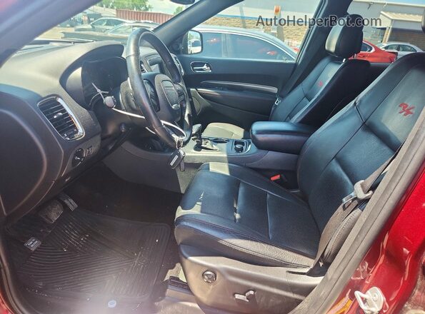 1C4SDJCT2JC328030 2018 DODGE DURANGO Burgundy Front interior view