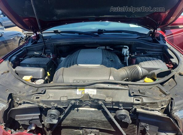 1C4SDJCT2JC328030 2018 DODGE DURANGO Burgundy Engine compartment view