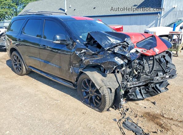 1C4SDJCT2KC663676 2019 DODGE DURANGO Black Передня права чверть