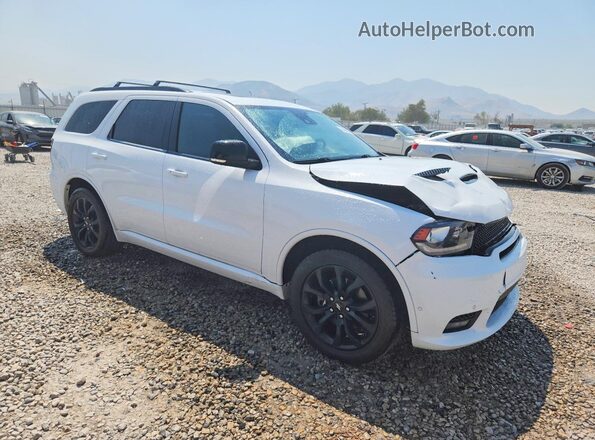 1C4SDJCT2KC717980 2019 DODGE DURANGO White Przód prawy