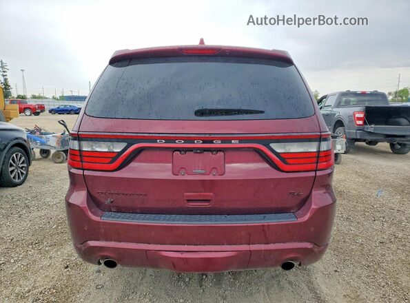 1C4SDJCT2KC777158 2019 DODGE DURANGO Burgundy Հետևի տեսք