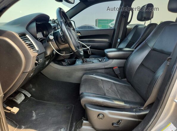 1C4SDJCT2LC287028 2020 DODGE DURANGO Gray Front interior view