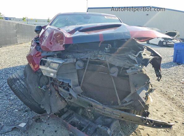 1C4SDJCT2MC558705 2021 DODGE DURANGO Burgundy Widok z przodu