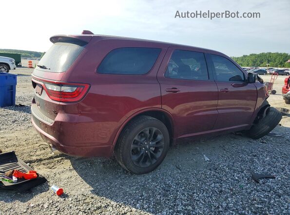 1C4SDJCT2MC558705 2021 DODGE DURANGO Burgundy Tył prawy