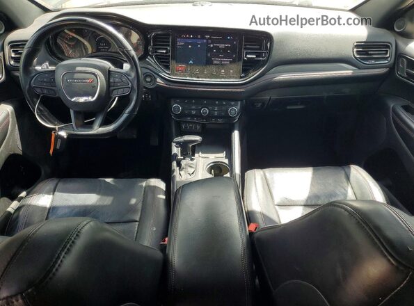 1C4SDJCT2NC217323 2022 DODGE DURANGO Black Առջևի վահանակի տեսք