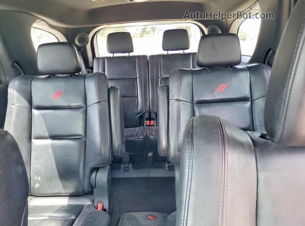 1C4SDJCT2NC217323 2022 DODGE DURANGO Black Հետևի նստատեղերի տեսք