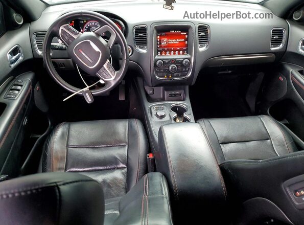 1C4SDJCT3GC373258 2016 DODGE DURANGO Charcoal წინა პანელის ხედი