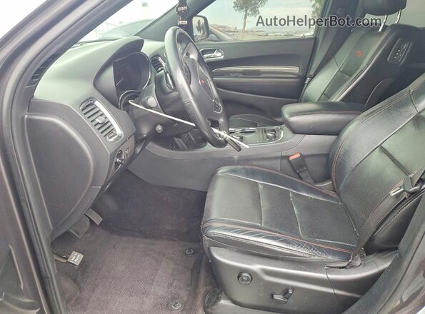 1C4SDJCT3GC373258 2016 DODGE DURANGO Charcoal წინა სალონის ხედი