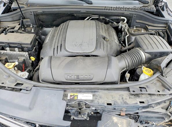 1C4SDJCT3GC373258 2016 DODGE DURANGO Charcoal უკანა სალონის ხედი