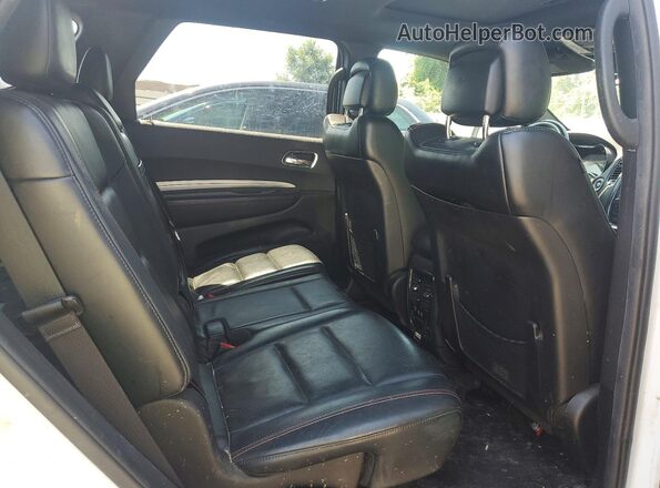 1C4SDJCT3GC481539 2016 DODGE DURANGO White Vista interior trasera