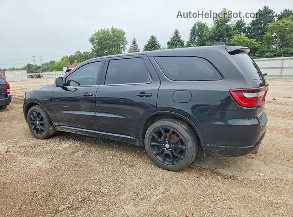 1C4SDJCT3HC629593 2017 DODGE DURANGO Black Tył lewy