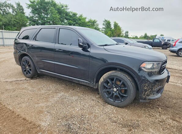 1C4SDJCT3HC629593 2017 DODGE DURANGO Black Przód prawy