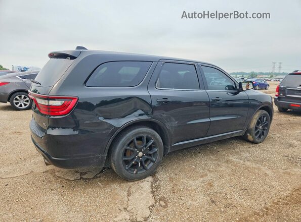 1C4SDJCT3HC629593 2017 DODGE DURANGO Black Tył prawy