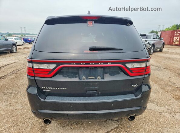 1C4SDJCT3HC629593 2017 DODGE DURANGO Black Widok z tyłu
