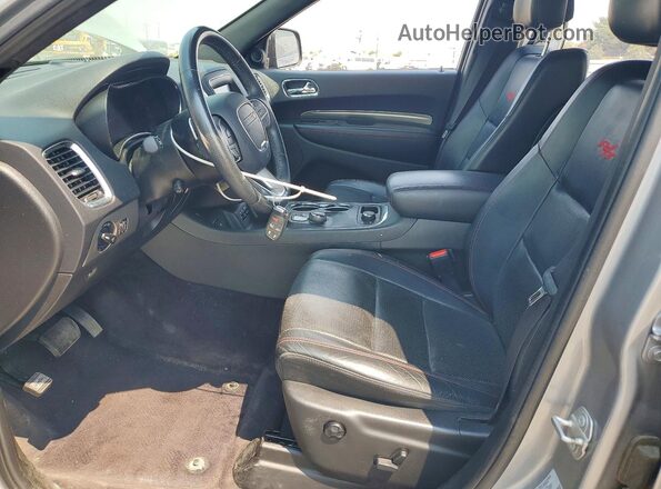 1C4SDJCT3HC797136 2017 DODGE DURANGO Gray Front interior view