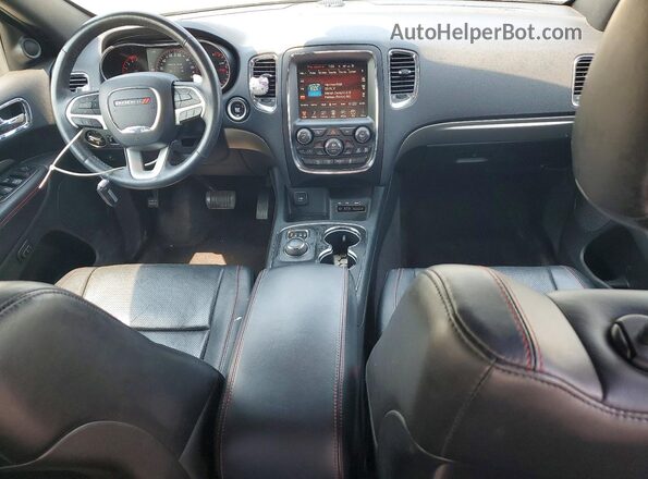 1C4SDJCT3HC797136 2017 DODGE DURANGO Gray Dashboard view