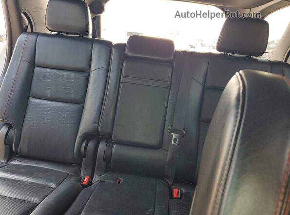 1C4SDJCT3HC797136 2017 DODGE DURANGO Gray Rear seats view