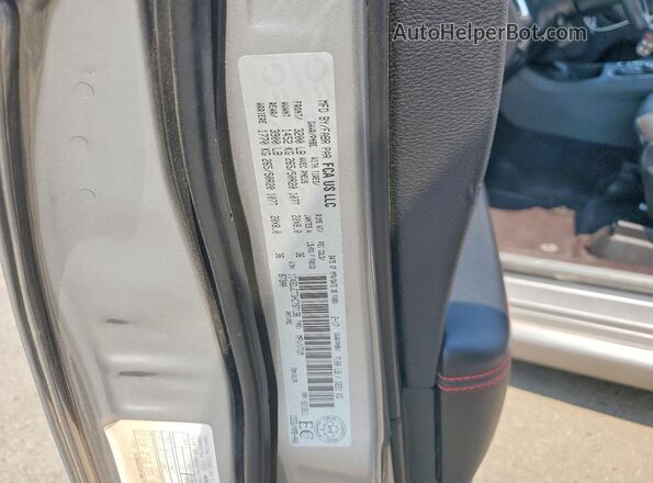 1C4SDJCT3HC797136 2017 DODGE DURANGO Gray 360 interior view