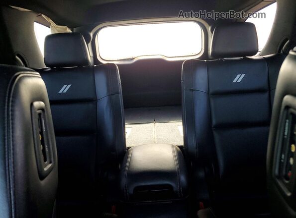 1C4SDJCT3KC534331 2019 DODGE DURANGO Black უკანა სავარძლების ხედი