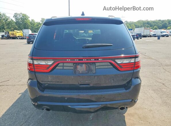 1C4SDJCT3LC205713 2020 DODGE DURANGO Black Rear view