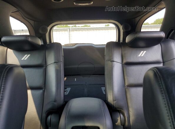 1C4SDJCT3LC205713 2020 DODGE DURANGO Black Rear seats view